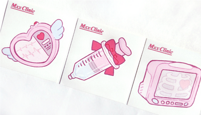 [Maxxie Club] Maxxie Clinic Memo Sticker Set