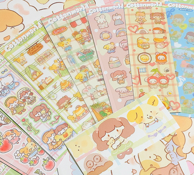 [Cotton World] Little Happiness Sticker Pack (Pack/Singles)