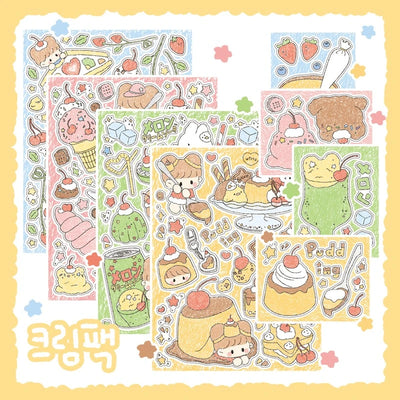 [Danchoo] Cream Sticker Pack (Pack/Singles)