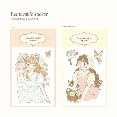 [by.rana] Removable Stickers (options)