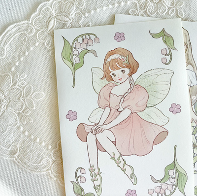 [by.rana] Fairy Series (Self-cut Stickers)