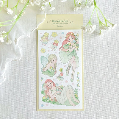 [by.rana] Spring Series Removable Sticker Sheets (options)