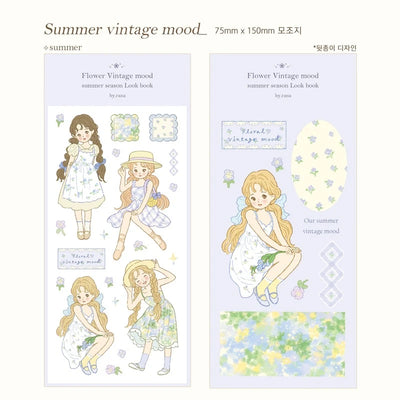 [by.rana] Flower Vintage Mood Look Book Series (options)