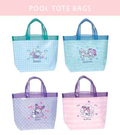 [Sanrio Kuji] Sanrio Night Pool Kuji Prize - Beach Bag Prize (Individual Options)