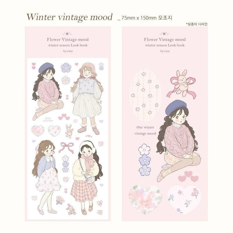 [by.rana] Flower Vintage Mood Look Book Series (options)