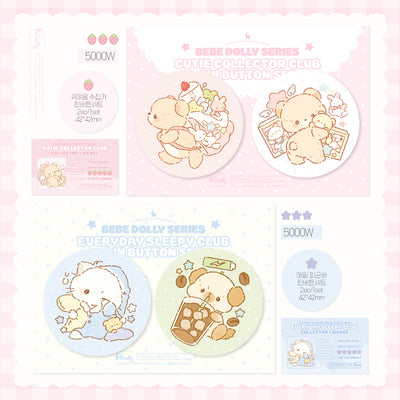 [DD43] Dear Dolly 'Bebe Dolly' Pin Sets (options)