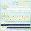[DD48] NEW Dear Dolly 'Summer's Dewy Melody' Masking Tapes (Set/Singles)