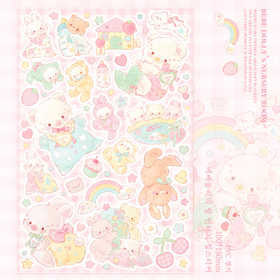 [DD35] Dear Dolly 'Bebe Dolly' Sticker Pack (Pack/Singles)