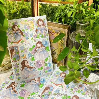 [DD40] Dear Dolly 'Morning Glory Doll' Sticker Sheet