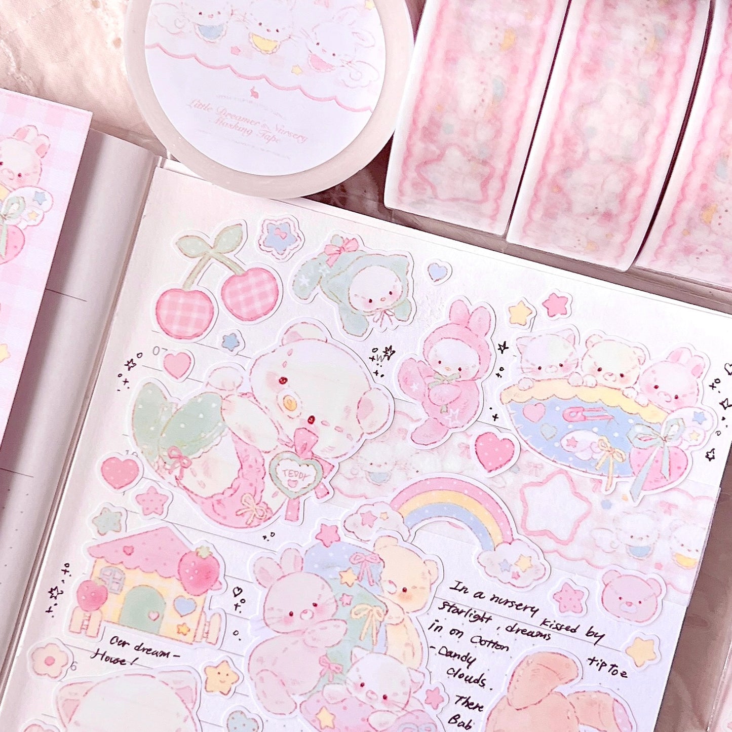 [DD36] NEW Dear Dolly 'Bebe Dolly' Masking Tape 20mm x 10m (options)