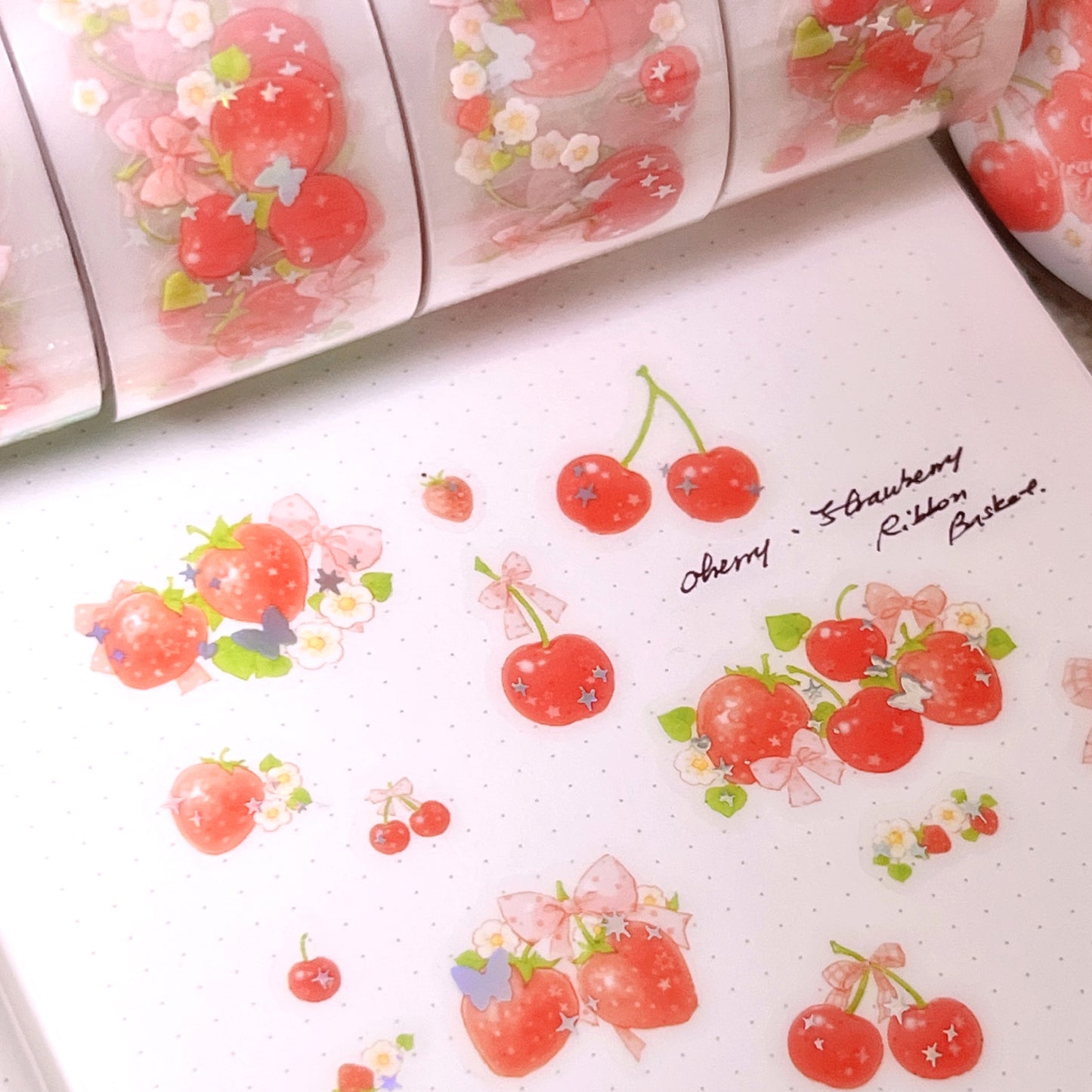 [DD47] Dear Dolly 'Summer's Dewy Melody' Kisscut Masking Tape (options)