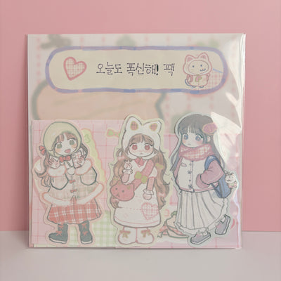 [SR03] NEW Sorat 'Fluffy Today As Well' Sticker Set