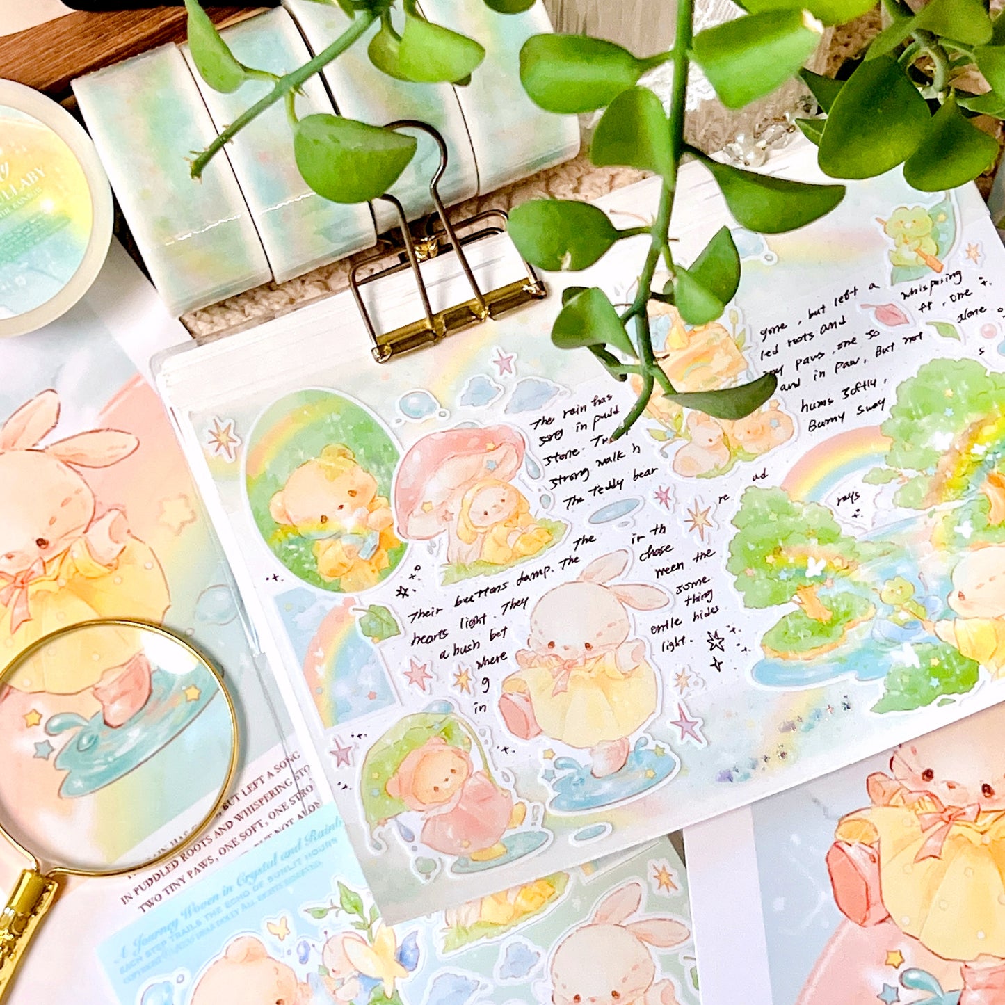 [DD49] Dear Dolly 'Summer's Dewy Melody' Sticker Pack (Pack/Singles)