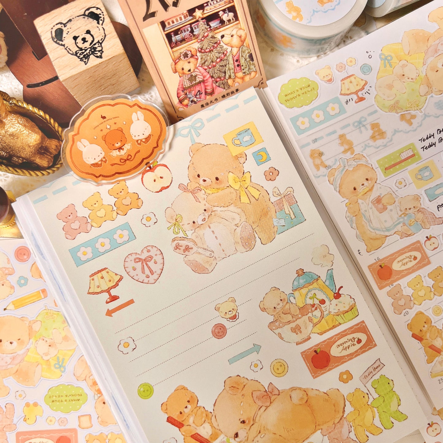 [DD35] NEW Dear Dolly 'Bebe Dolly' Sticker Pack (Pack/Singles)