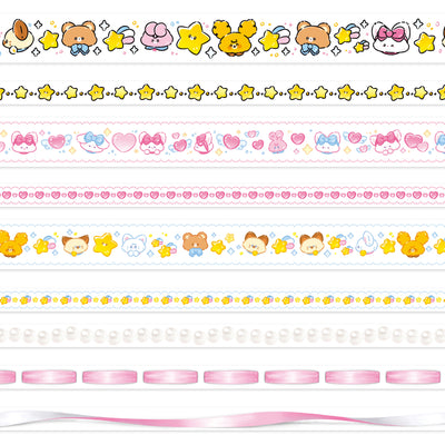 [GO38] Gowoongrim Clear Masking Tape Set (options)
