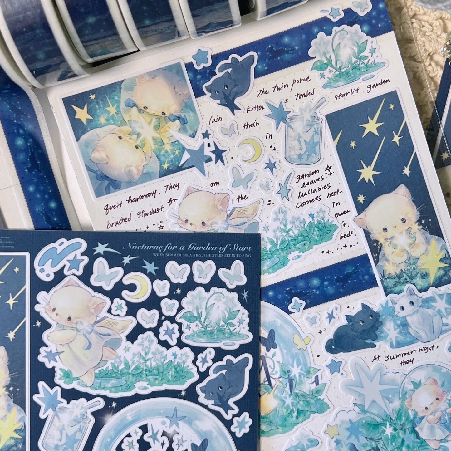 [DD49] Dear Dolly 'Summer's Dewy Melody' Sticker Pack (Pack/Singles)