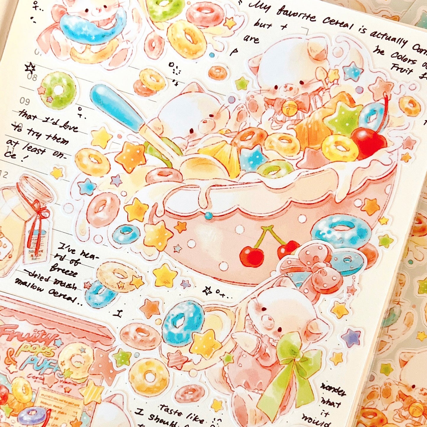 [DD30]Dear Dolly 'A Spoonful of Sugar' Sticker Pack (Pack/Singles)