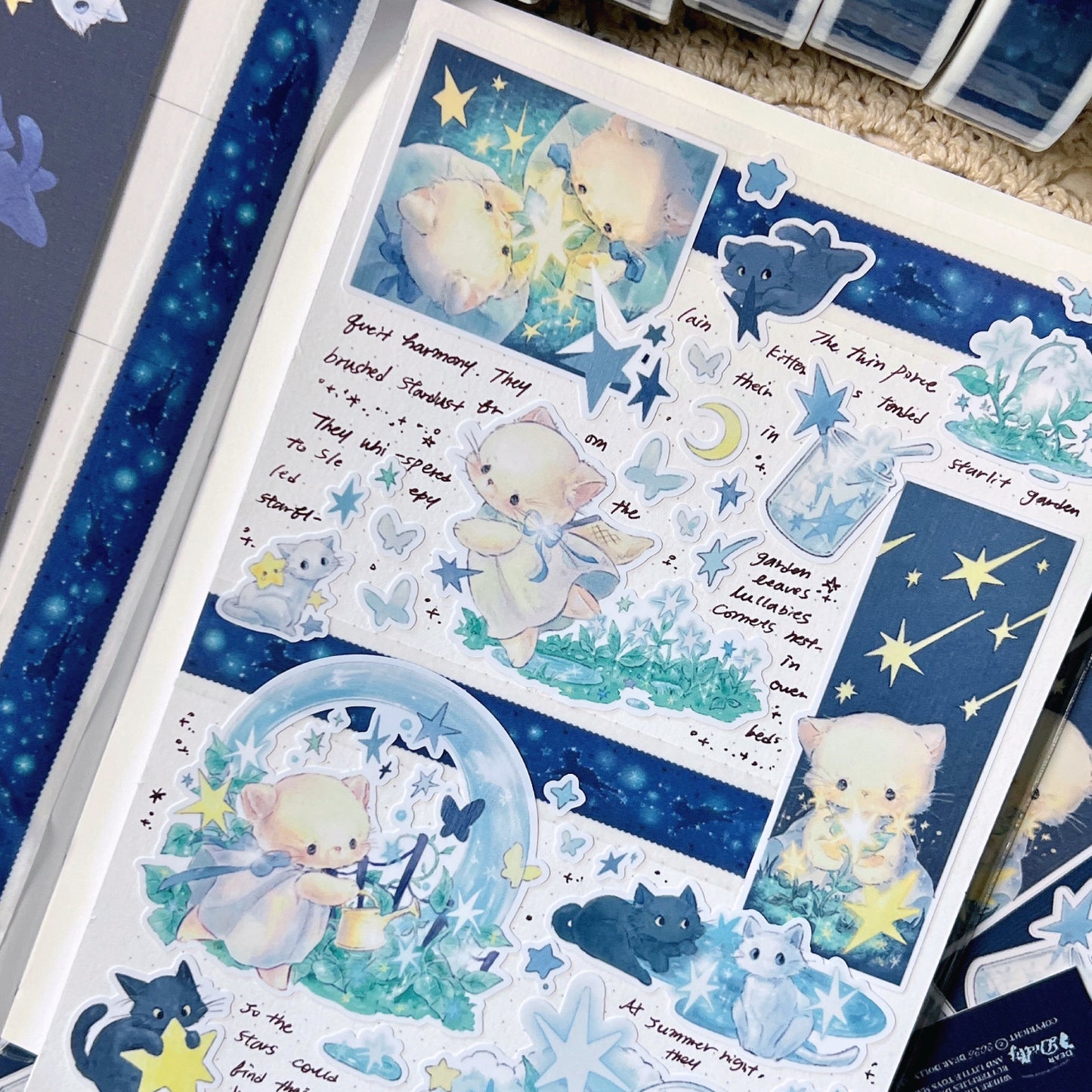 [DD49] Dear Dolly 'Summer's Dewy Melody' Sticker Pack (Pack/Singles)