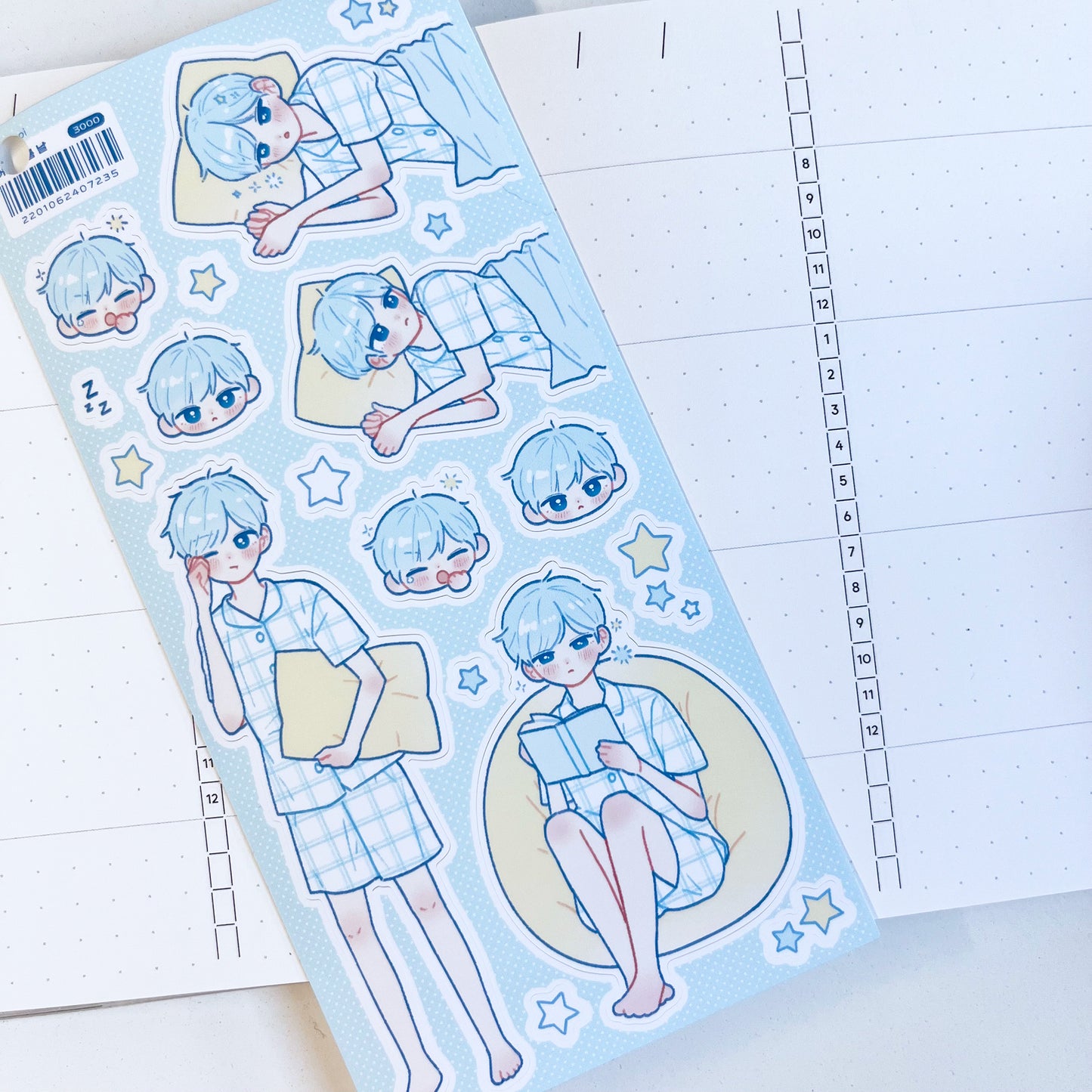 [MM61] Maimoi 'One Summer Day' Sticker Sheet