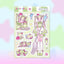 [MX77] Maxxie Club 'Jelly Cafe' Sticker Sheet (options)