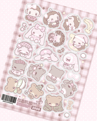 [SK43] NEW Seolkee 'Fluffy Animals' Sticker Sheet