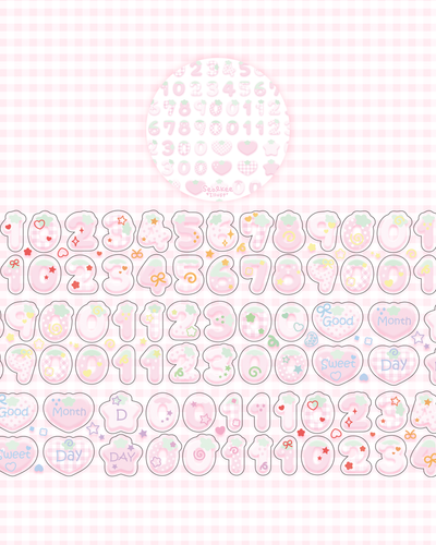 [SK38] NEW Seolkee 'Strawberry' Kisscut Masking Tapes (options)