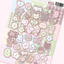 [SK40] NEW Seolkee 'Button Lover' Clear Sticker Sheet Set