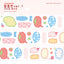[MM90] NEW Maimoi Speech Bubble ver.1 Kiss-cut Masking Tape 35mm x 5m
