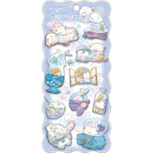 [Q-LiA] Kirarin Water Sticker Sheet (options)