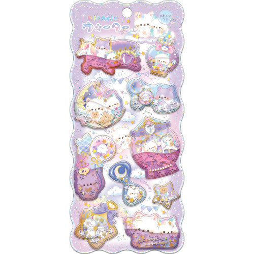 [Q-LiA] Kirarin Water Sticker Sheet (options)