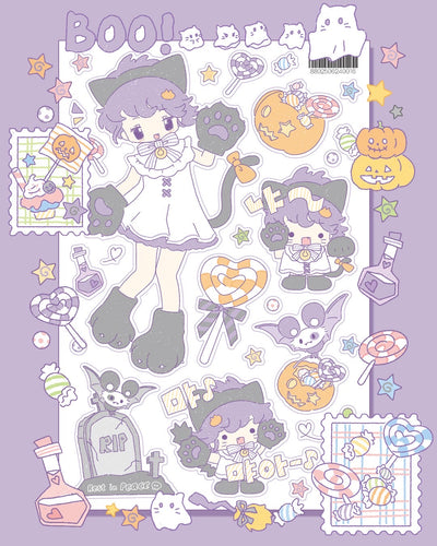 [DC156] NEW Danchoo 'Rest in Peace' Sticker Sheet