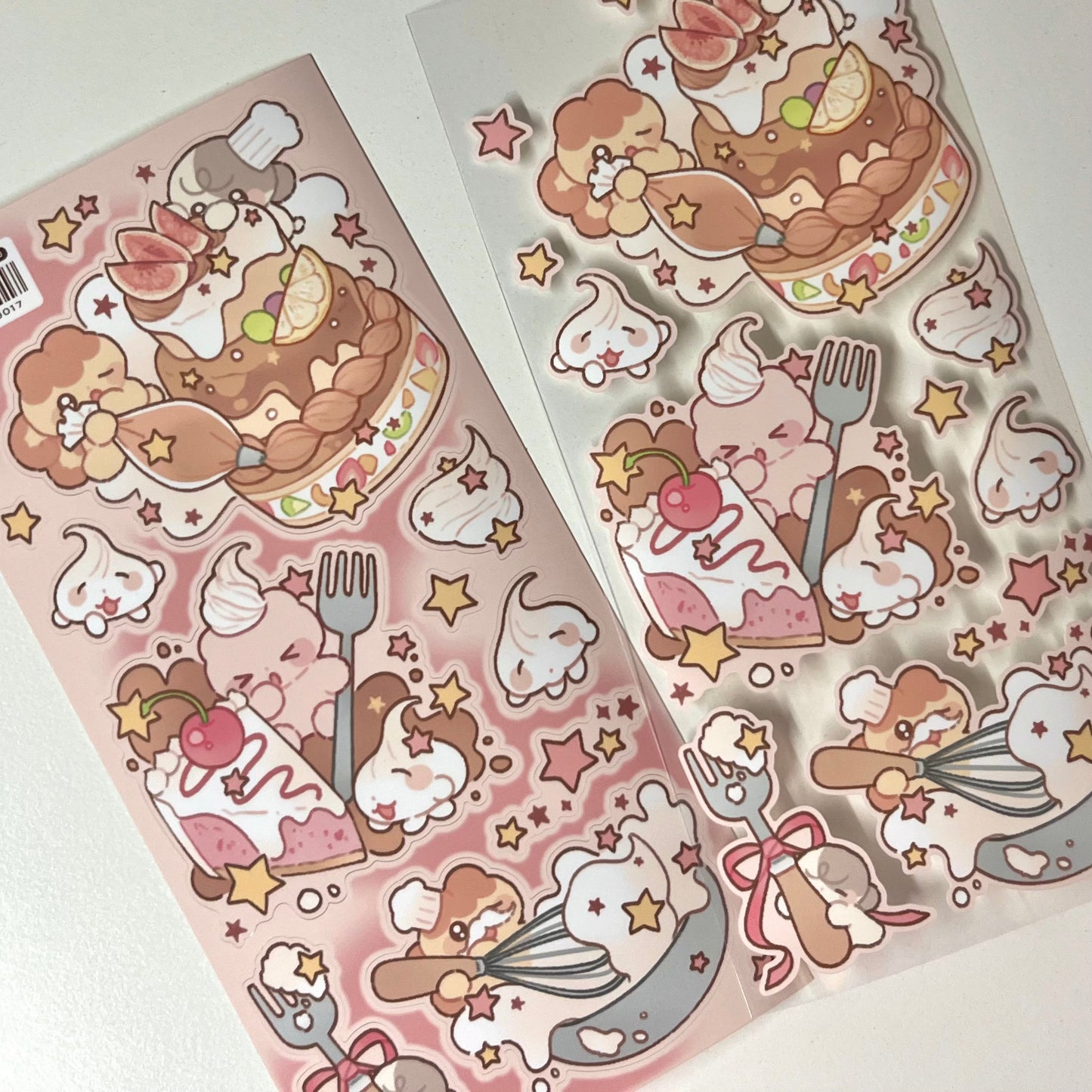 [MM65] NEW Maimoi 'Tipping Over Cake' Sticker Sheet