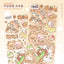 [MM64] Maimoi 'Chaotic Bakery' Sticker Sheet