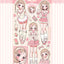 [GP23] NEW RESTOCK Ghost Peach 'Pink Cream Lookbook' Sticker Sheet
