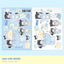 [CB16] NEW Cute Bus 'Today's New Menu: Happiness & Luck' Sticker Sheet