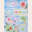 [JJ42] NEW Jjong Studio 'Summer Stamp Deco' Sticker Sheet