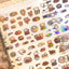 [MB53] NEW Maybean '3D Aurora Foil/Glitter Silver Foil' Kisscut Masking Tape (options)