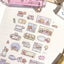 [MB44] NEW Maybean 'NEW 3D Holo Foil Kiss-Cut Masking Tape' (options)