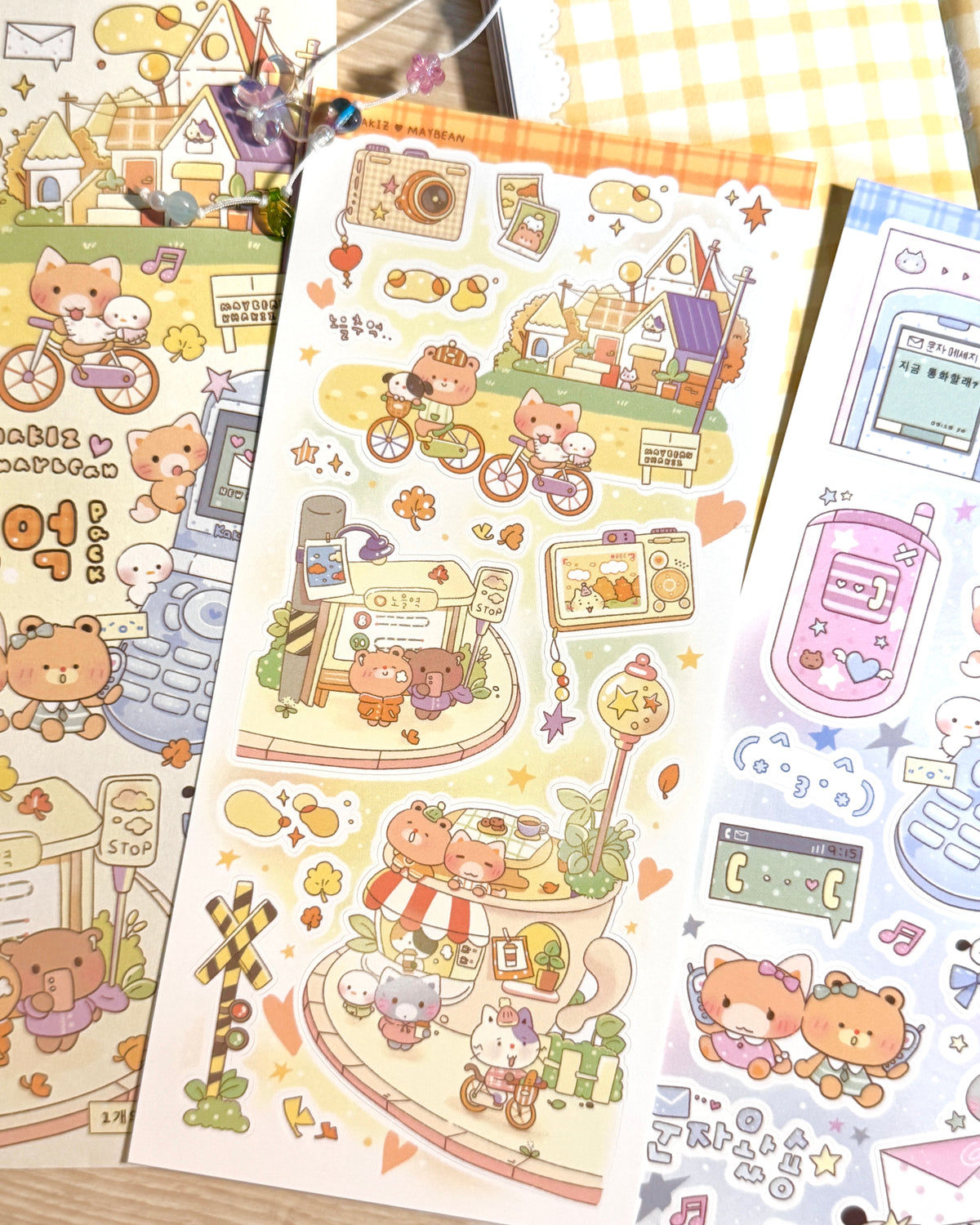 [MB50] NEW Maybean x Kakiz Collab 'Sunset Memory' Sticker Pack