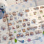 [MB47] NEW Maybean 'Pitter-Patter Friends/The Silly Dung Dungs' Kisscut Masking Tape (options)