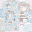 [CM31] NEW Childhood Memories 'Angel Delivery' Silver Foil Sticker Sheet