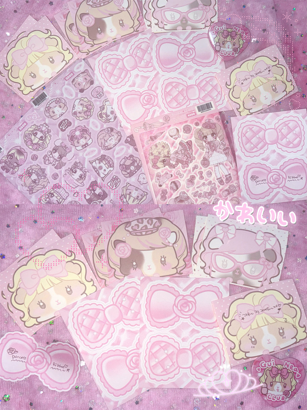 [SK29] NEW Seolkee 'Pink Princess' Sticker Pack