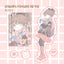 [CM25] NEW Childhood Memories 'Pink Rose' Sticker Flake