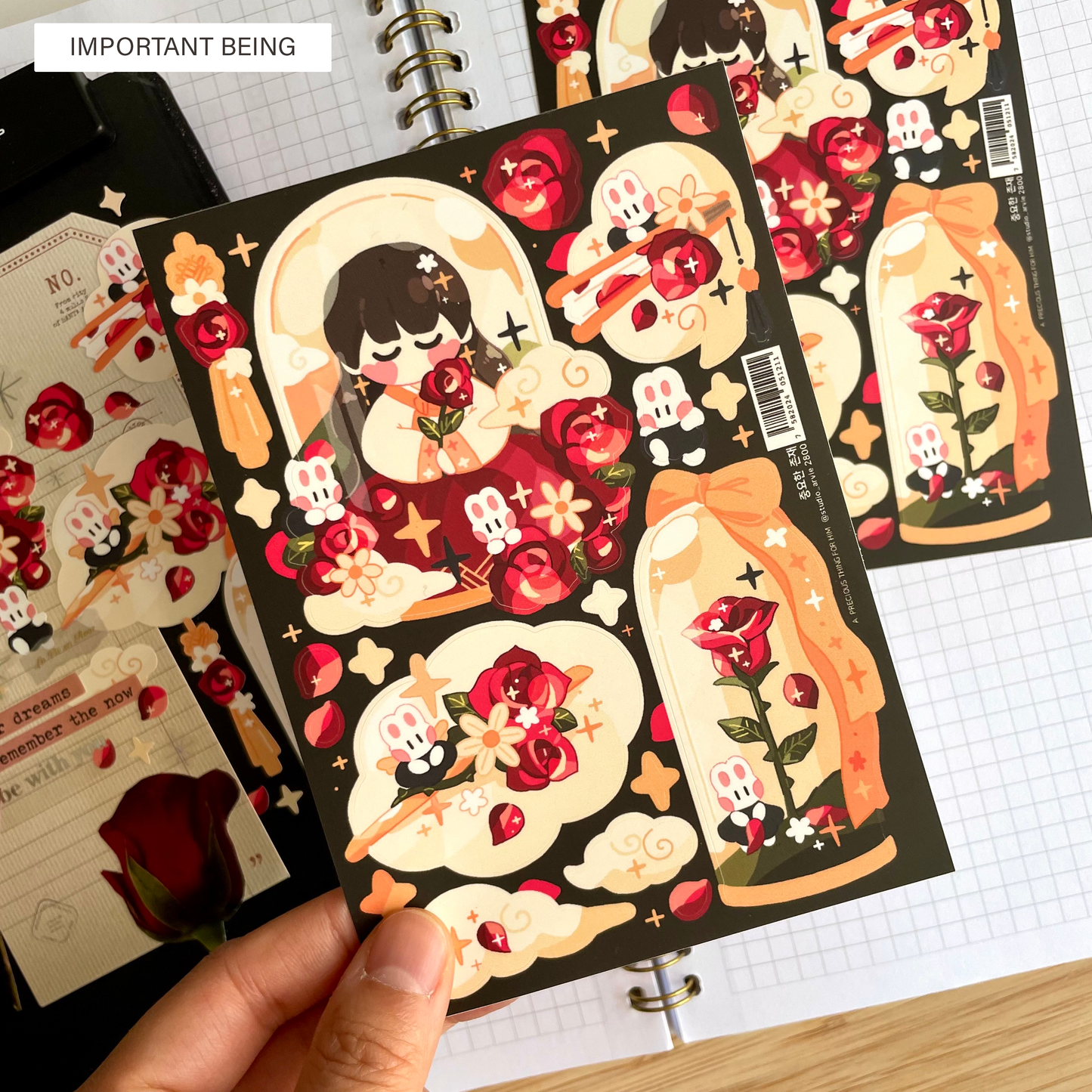 [STA32] Studio Arvie Boy's World Sticker Pack (Singles/Pack)
