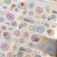 [MB53] NEW Maybean '3D Aurora Foil/Glitter Silver Foil' Kisscut Masking Tape (options)