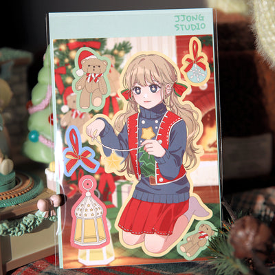 [JJ60] NEW Jjong Studio 'Ugly Sweater' Sticker Sheet