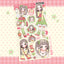 [GP24] NEW Ghost Peach 'Apple Girl Lookbook' Sticker Sheet