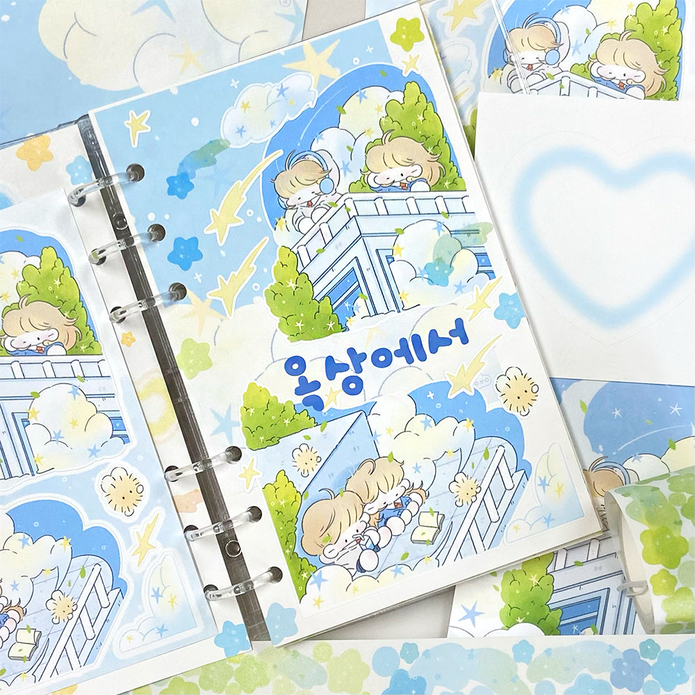 [JY01] Jeeyoom Our Time Sticker Sheet Pack (Singles/Pack)
