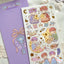 [JJ13] Jeje 'Dear My Moon' Gold Foil Sticker Sheet