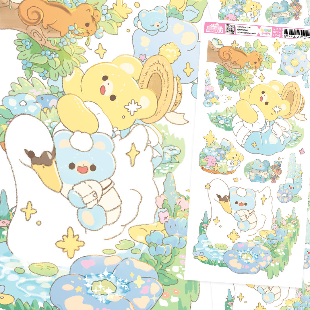 [FT02] Fantafore Welcome Spring Sticker Pack (Single/Pack)